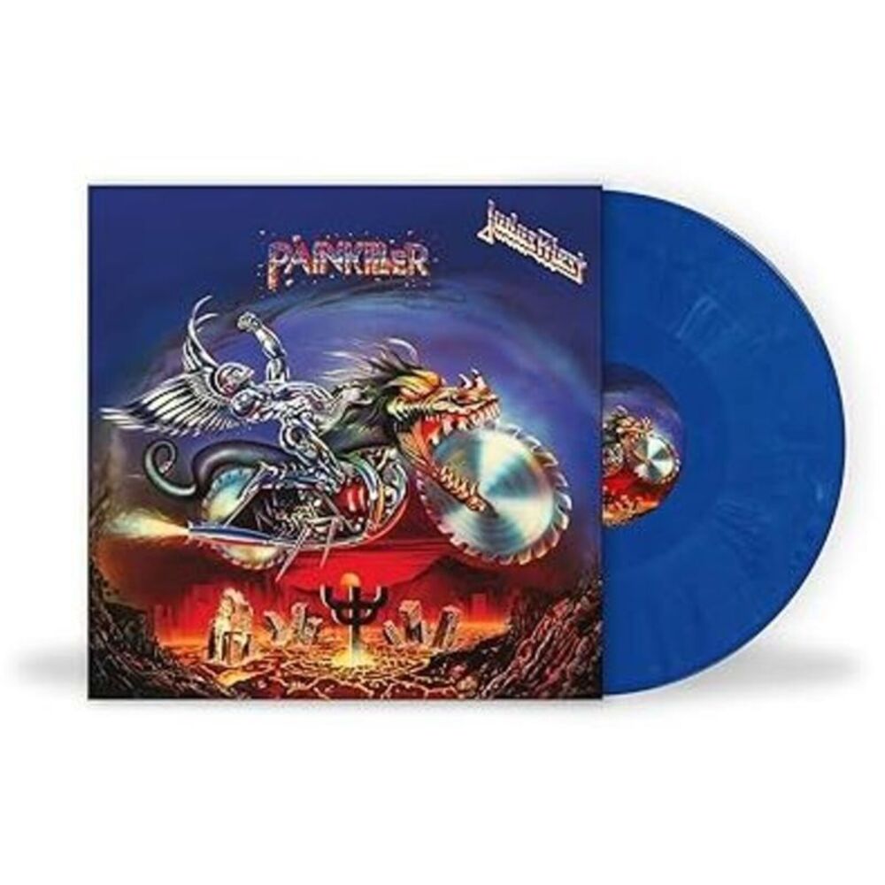 Judas Priest - Painkiller - NAD Blue & Blue White Marble Vinyl  LP LP